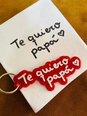 Llavero Caligrafía Personalizado