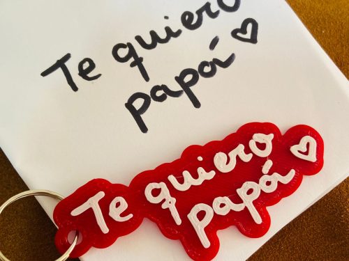 Llavero Caligrafía Personalizado