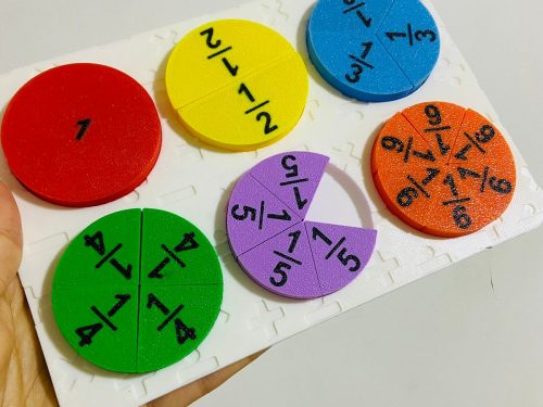 Puzzle Fracciones